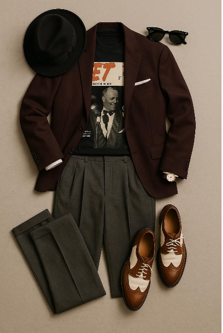 Vintage Billy Daniels JET Magazine 1951 cover t-shirt - unisex cotton tee featuring jazz legend and Mr. Entertainment